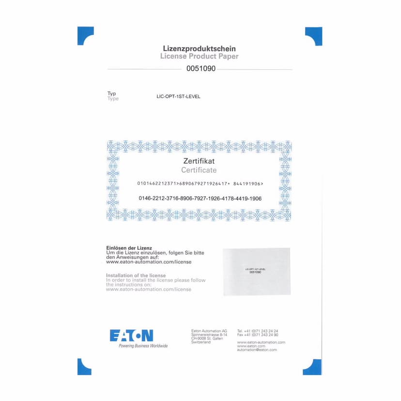 Product image for LIC-OPT-2ND-LEVEL