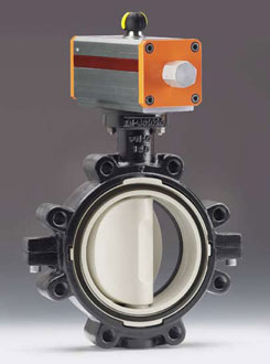 Electrically Actuated Butterfly Valve Type 142